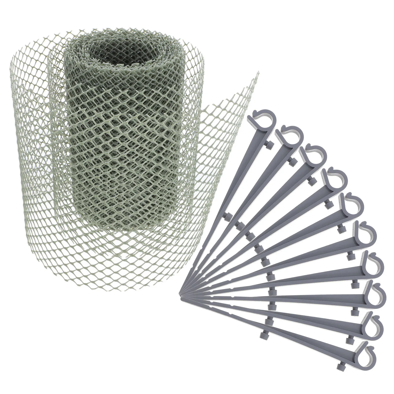 

1 Mesh Water Leaf Prevention Roof Protection Net Diy Fit For Rain Gutter Guard Gutter Screen Mesh Roll