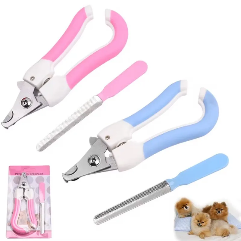 Stainless Steel Pet Nail Clippers, Dog and Cat Nail Clippers, Labor-saving Nail Clippers, Convenient for Dog Grooming Products