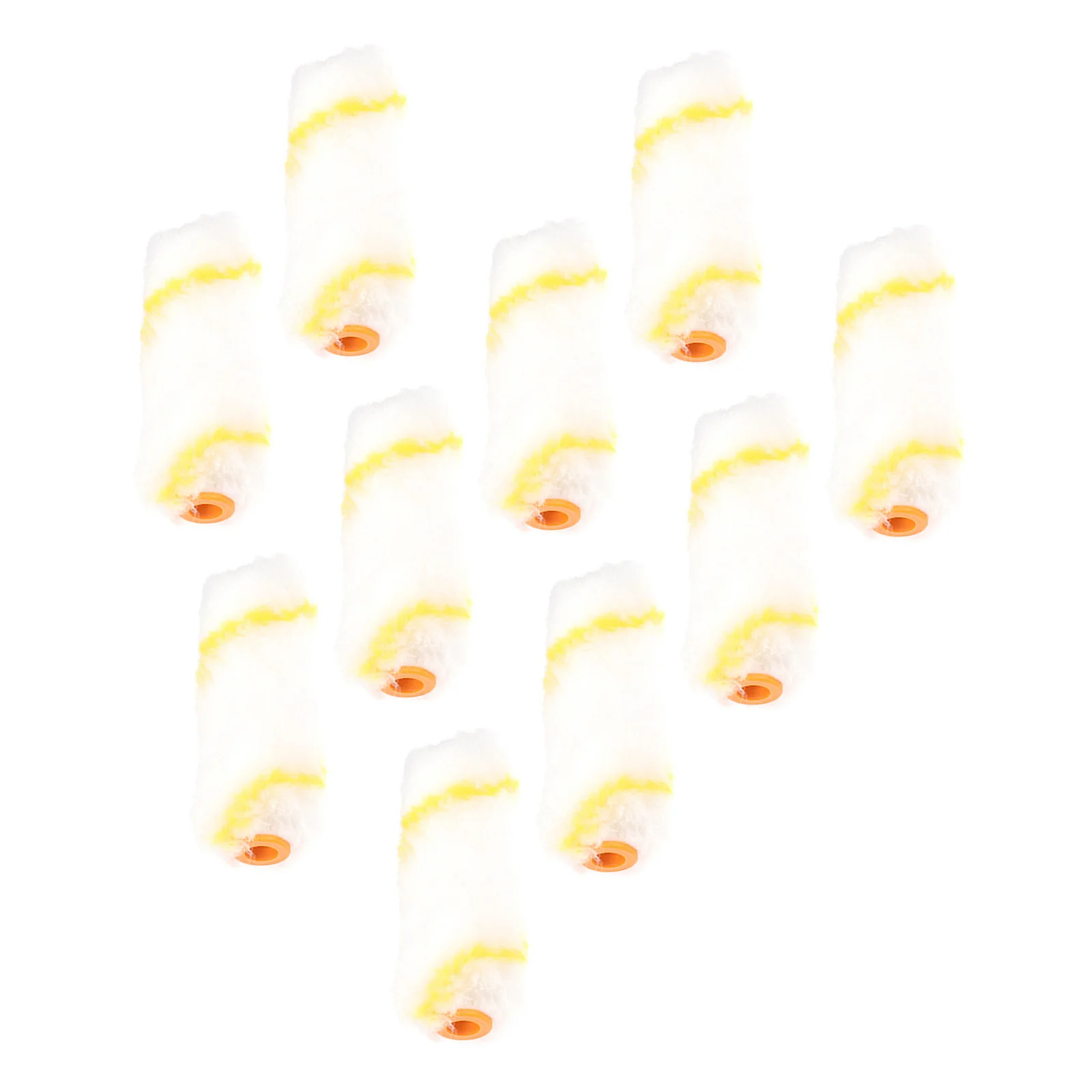 

10Pcs Paint Roller Covers Strong Connection Foam Nap for House Painting Wall Painting Supplies Oil Paints