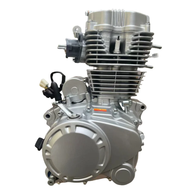 

New 150cc 1 Cylinder 4 Stroke Motorcycle Engine Assembly Air & Water Cooled 5 Gear Aluminum Alloy Sale