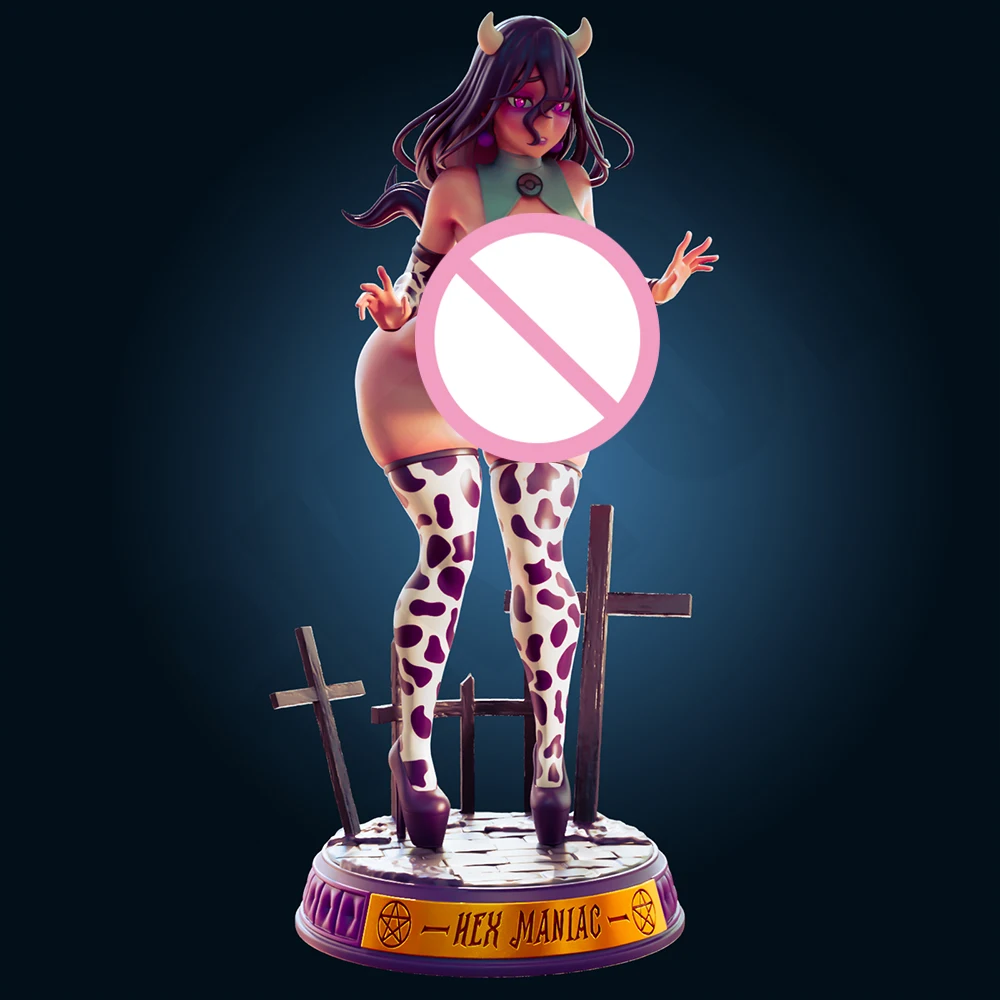 

1:24 FUTA Hex Sexy Girl Maniac NSFW 3d Print Resin Toy Kit Gk Unpainted Figurine Diy Unassembled Statue Figures Model Toys