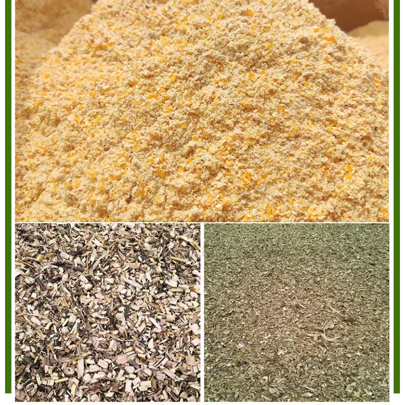 شف القش كسارة الدواجن العشب التقطيع سيلاج المروحية القش Fodder العلف آلة قطع القشر