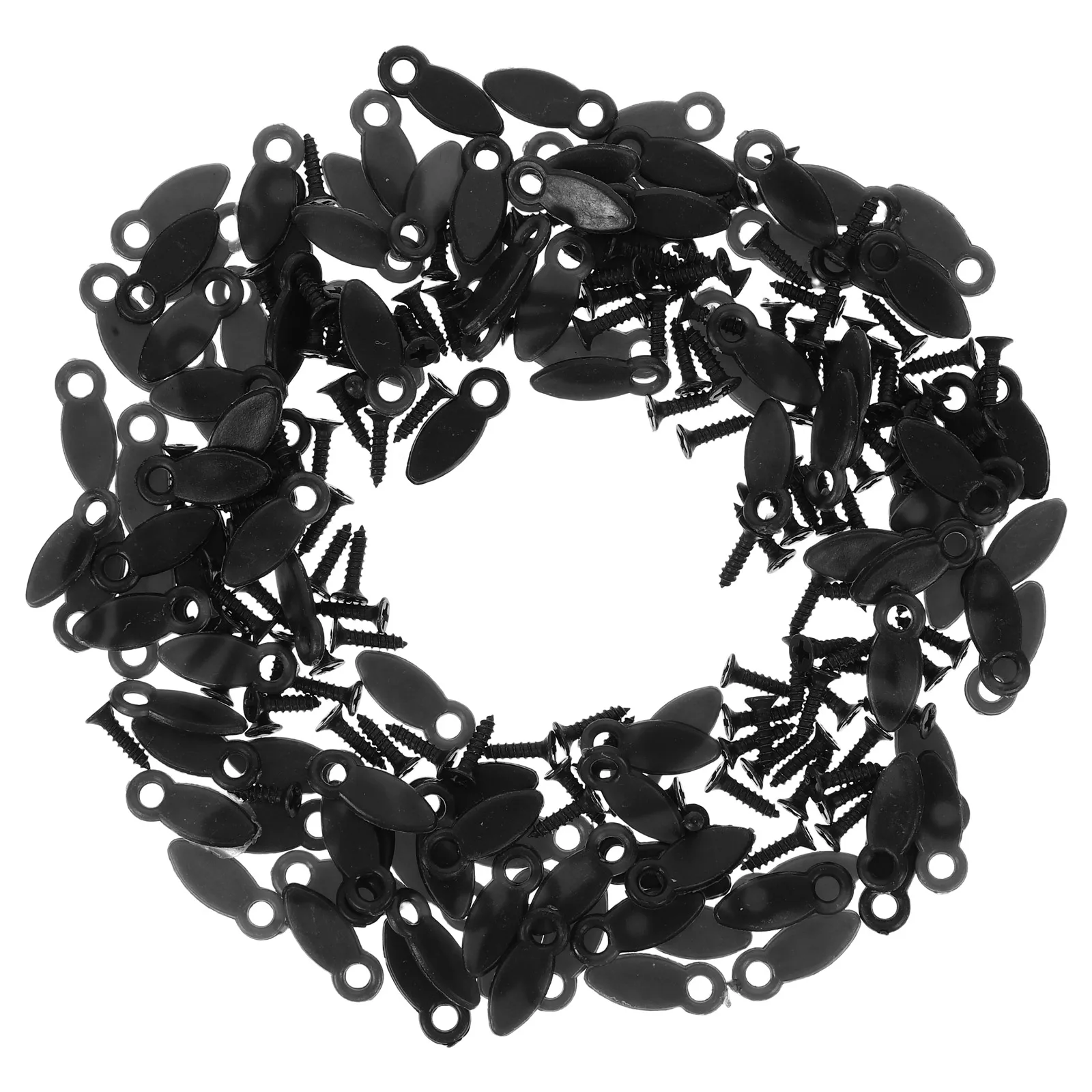 

100pcs Picture Frame Backing Clips Plastic Fastener For Secure Photo Display Hanging Hardware Frame Mounting Accessories