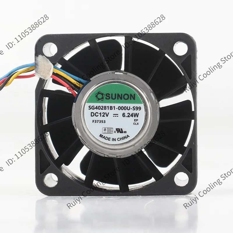 SUNON SG40281B1-000U-S99 12V 6.24W 4028 4CM Cooling Fan