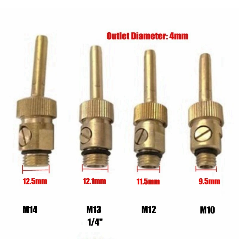5pcs M10/12/13/14 Copper Water Curtain Waterline Sprinkler Indoor Outdoor Landscaping Park Square Pool Fountain Equipment Nozzle