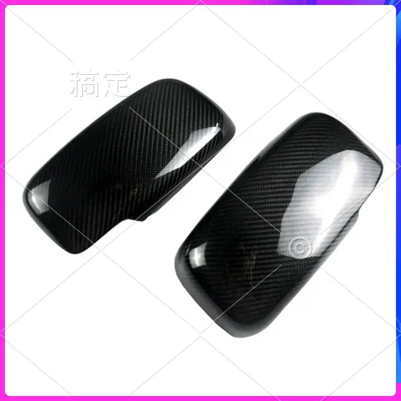 

AR-Carbon Fiber Car Rear View Mirror Cover Trim For Mitsubishi Lancer EVO 7 8 9Th 2001-2007 Accessories Parts