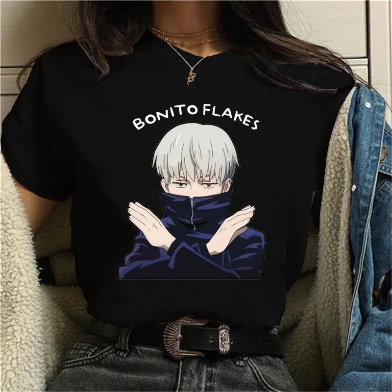 2024 New T-Shirt Funny Inumaki Toge Graphic Print Short Sleeve Fashion Anime Round Neck Summer T-Shirt