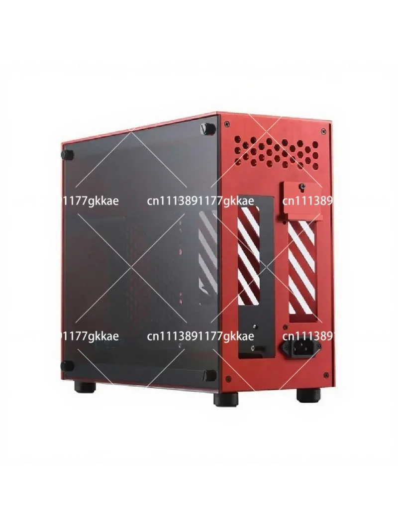 S02 Portable 12L All-Aluminum ITX Gaming Case, Supports SFX Power Supply, 30cm GPU & 240mm Water Cooling