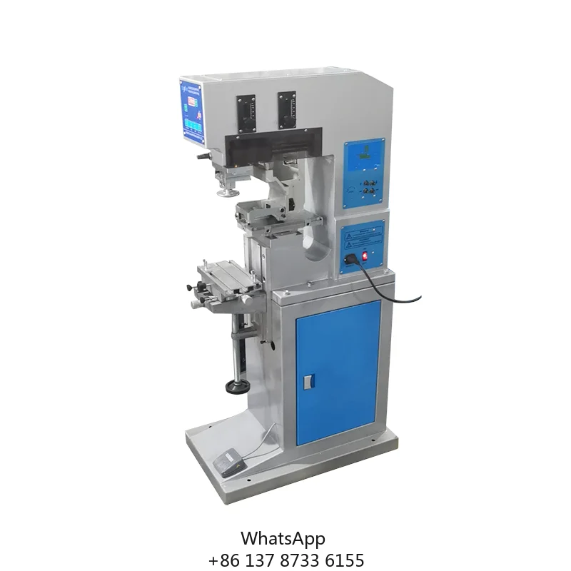 Taoxing Hot Sale Single Color Bottlecap Printing Machine Semi-Auto Pad Printer For Bottlecap