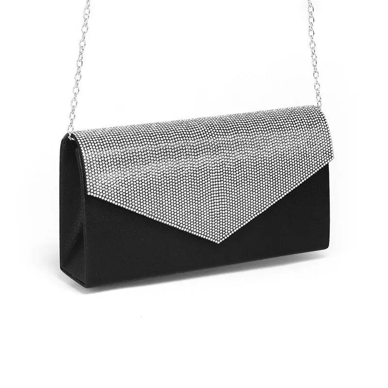 

Vintage Denner Party Bags Suede Clutch Bag Facny Elegant Formal Wedding Bridal Party Evening Handbag with Shoulder Chain