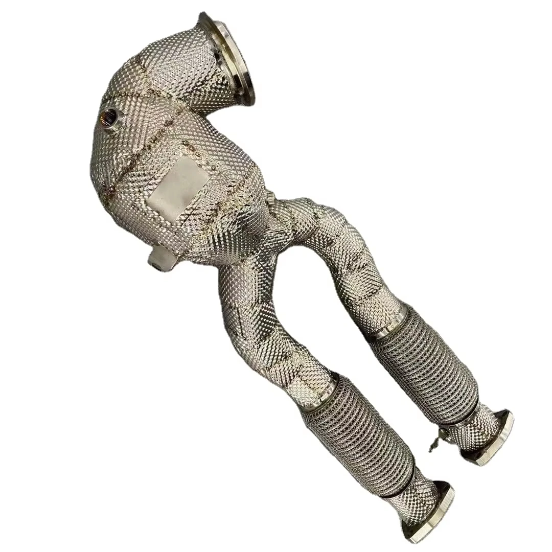 

Rs3 2.5T Exhaust Downpipe Doble Layers Exhaust System for Car