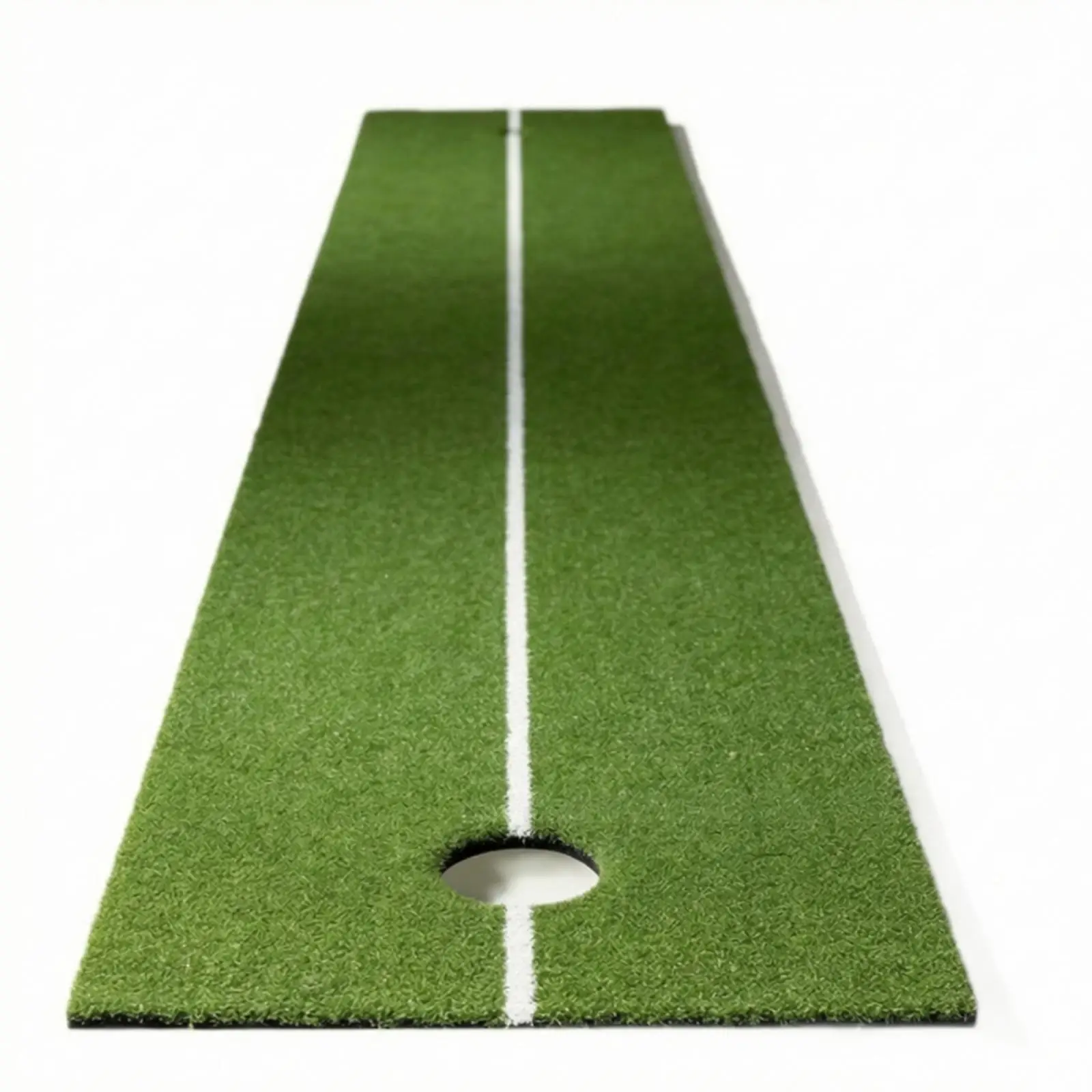 Golf Training Carpet for Putting Accuracy with Portable Roll Up Feature and Wear Resistant Base