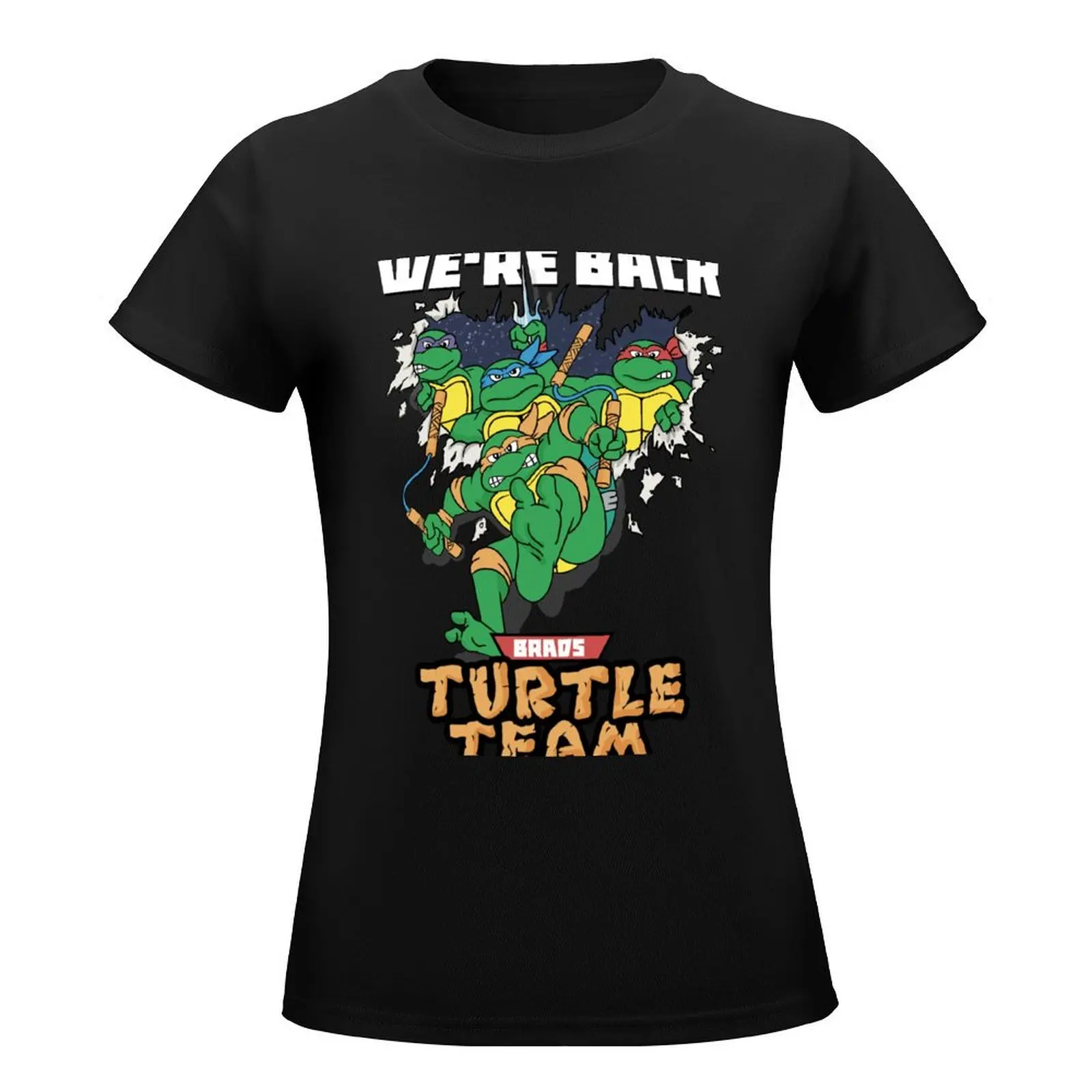 Brads team T-Shirt tops anime clothes plus size tops oversized Woman clothes