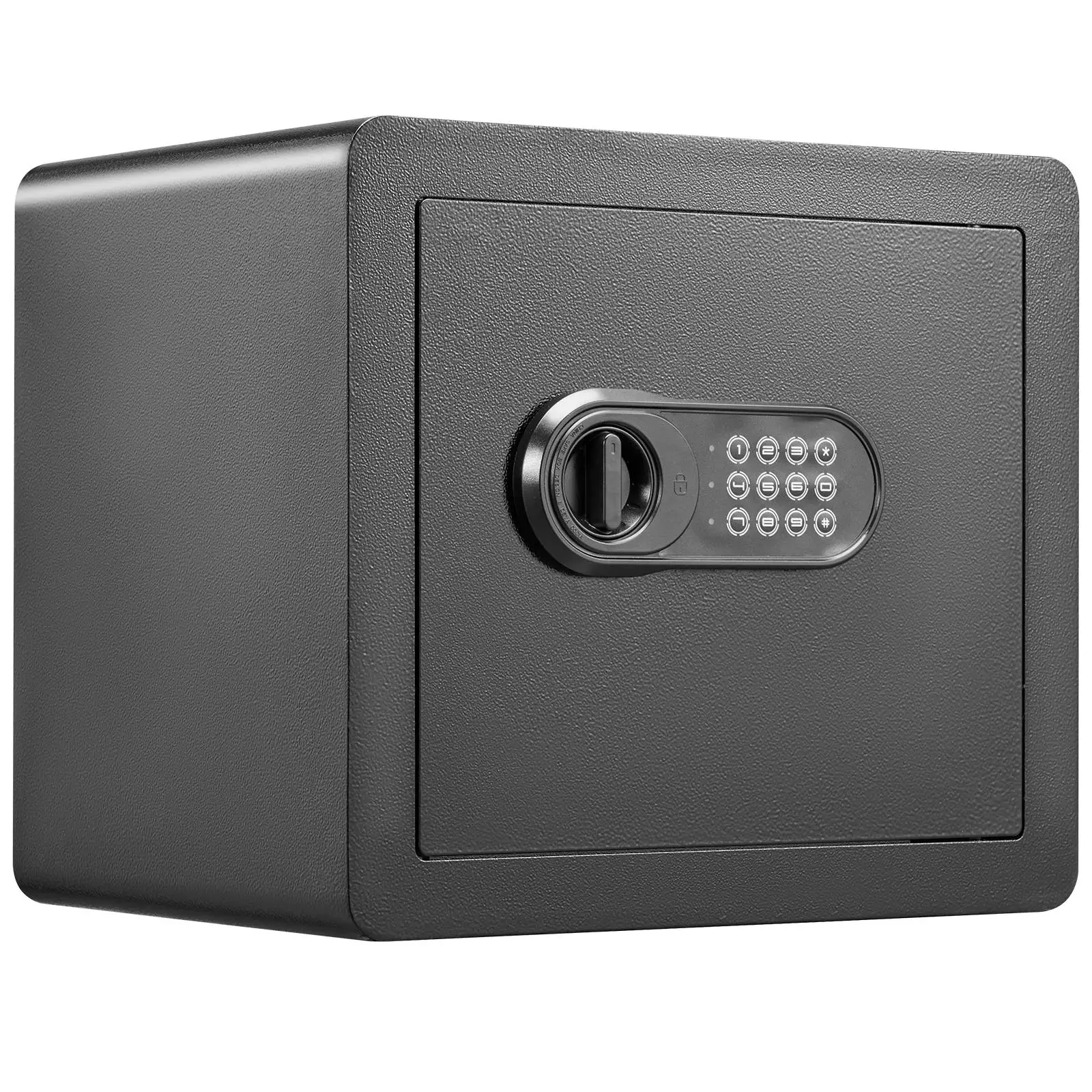 1.2 Cubic Feet for home Security Safe Steel Digital Keypad Cabinet Safe with 2 Keys Fireproof Bag for Cash Gold Jewelry Documents 15.8x11.8x13.8 Inches