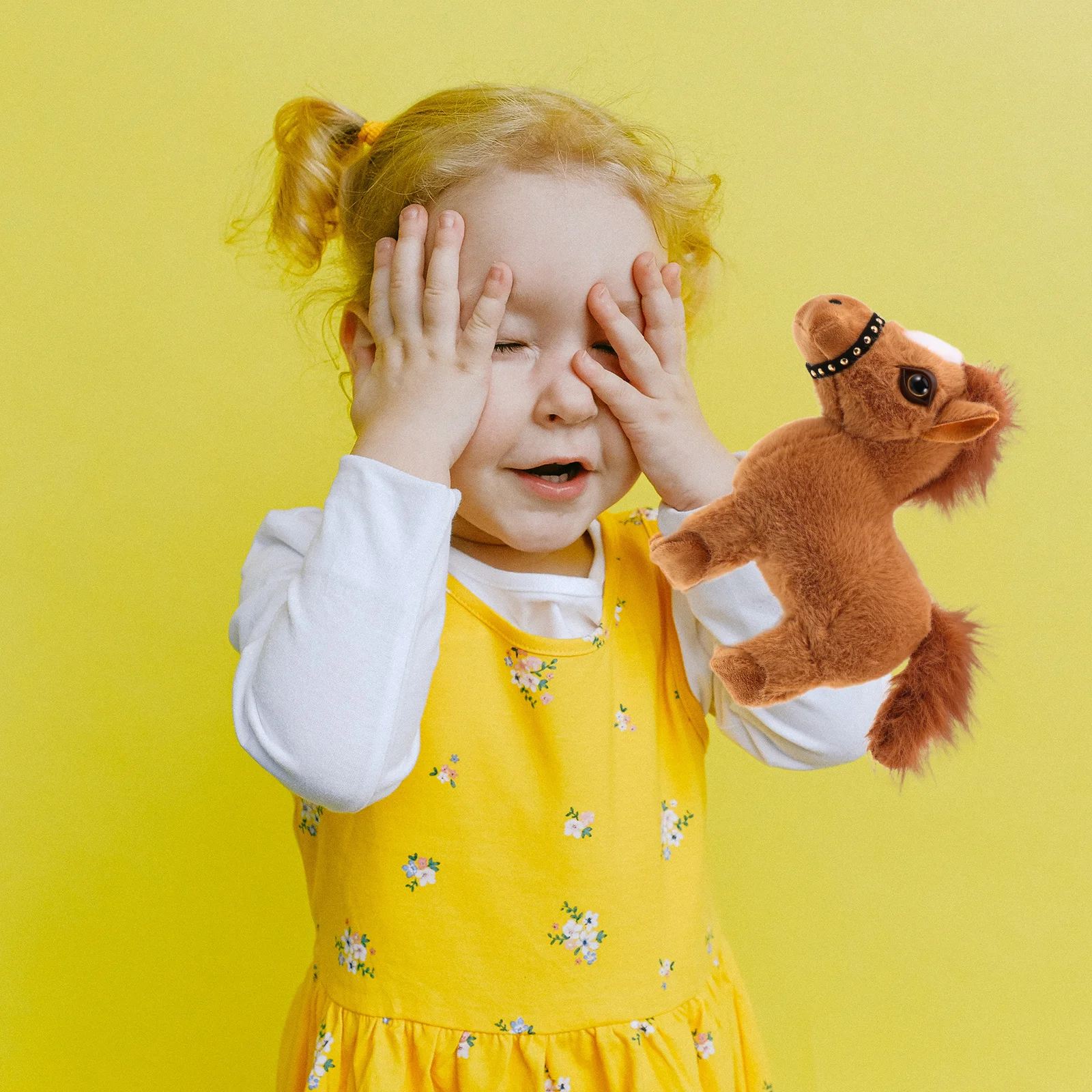 

Horse Slap Bracelet Soft Stuffed Animal Wristband Kids Snap For Birthday Party Favors Goodie Bag Stuffers Cartoon Animal