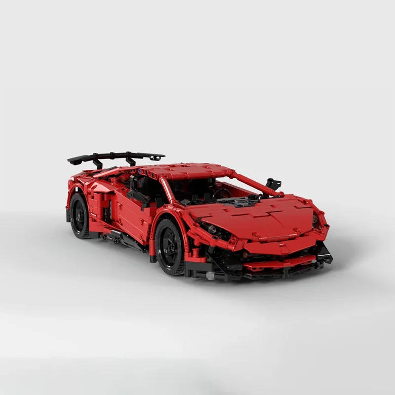 

1979 шт. Lamborghinies Aventador SV MOC DIY Модель Строительные блоки — Коллекционный радиоуправляемый автомобиль с деталями из углеродного волокна