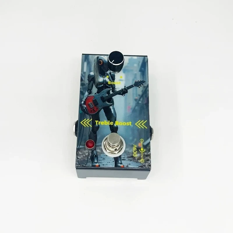 DIY handmade monolithic for Brian May Treble boost monolithic effector board
