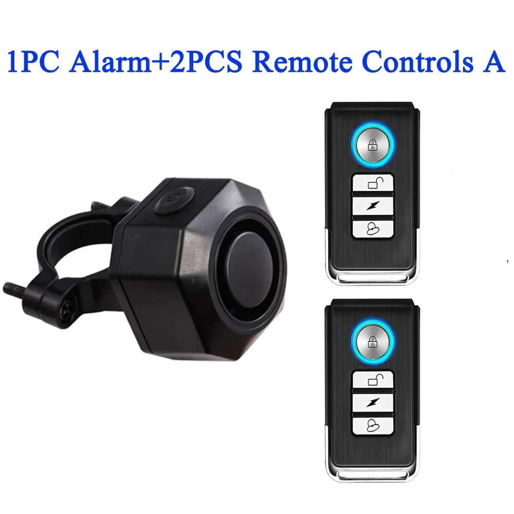 Extractme Fietsalarm Draadloos waterdicht fietsalarm Beveiligingsalarm Beveiligingssysteem USB-opladen Afstandsbediening