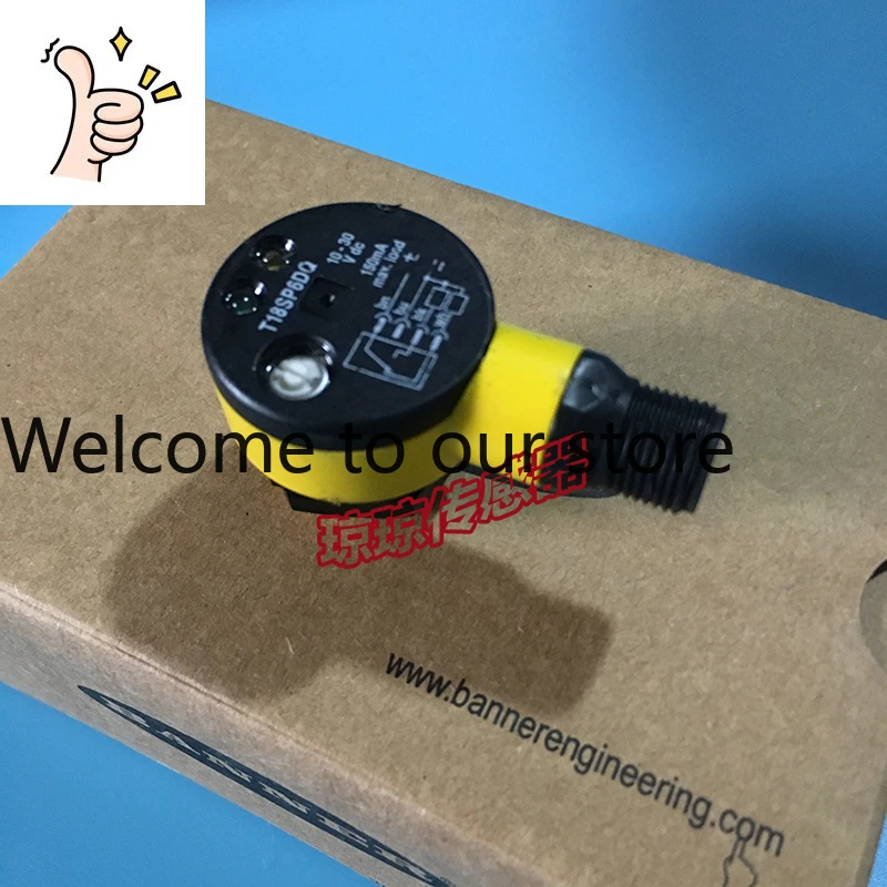 BANNER T18SP6DQ T18SP6LPQ T18SP6RQ Photoelectric Switch Sensor
