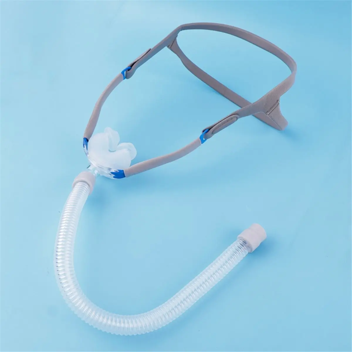 Homegood Cpap Nasal Pillows Mask Kit 3 Sizes Sleep Apnea CPAP Nasal Mask with HeadHear,Strap and Hose for Cpap&Bipap Machine