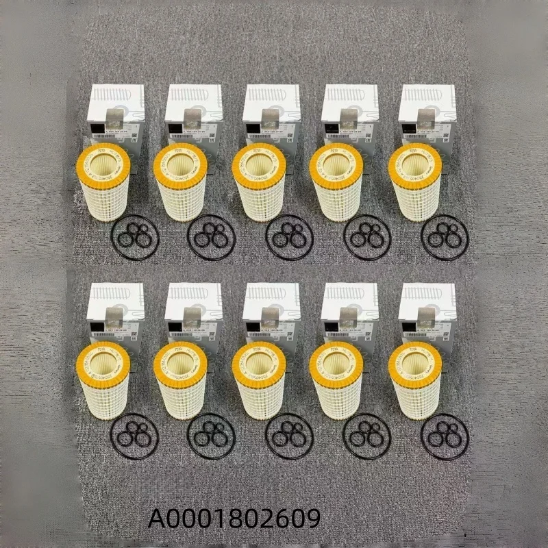 10Pcs Oil Filter A0001802609 For Mercedes Benz C219 CLS 280 300 320 350 500 55AMG 63AMG 2004-2010 Model High Quailty Oil Filter