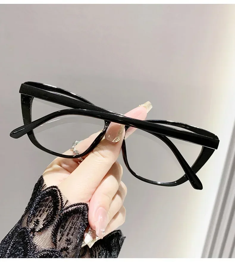 Blau Licht Blockieren Augenschutz Brillen Retro Gradienten Schmetterling Rahmen Lesebrille Cat Eye Klare Linse Presbyopie Brille – Detail 6