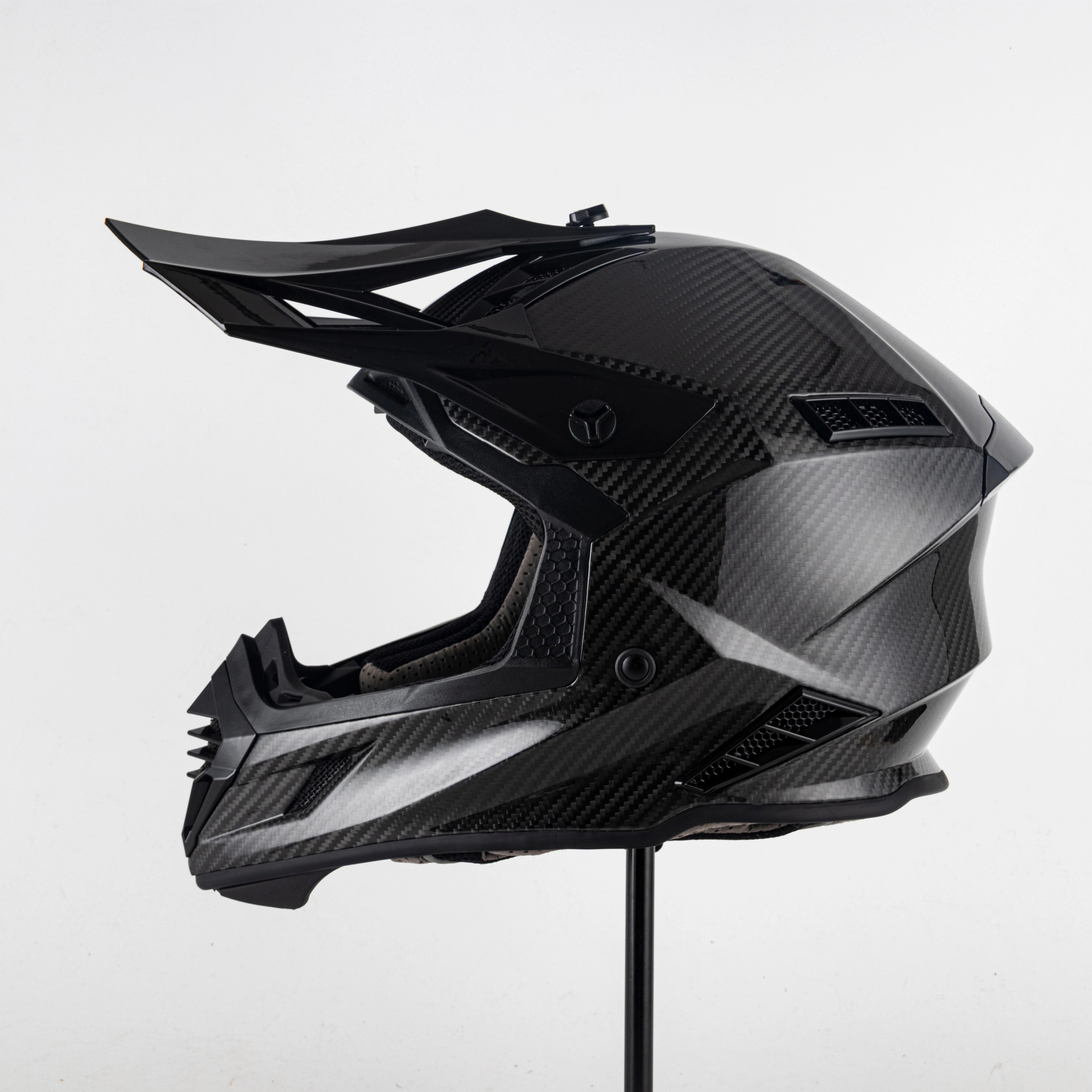 2026 Factory 3K Carbon Fiber Off-road Cross Helmets ECE22.06 High Quality Casco Customized Graphics Cross Motorcycle Helmet