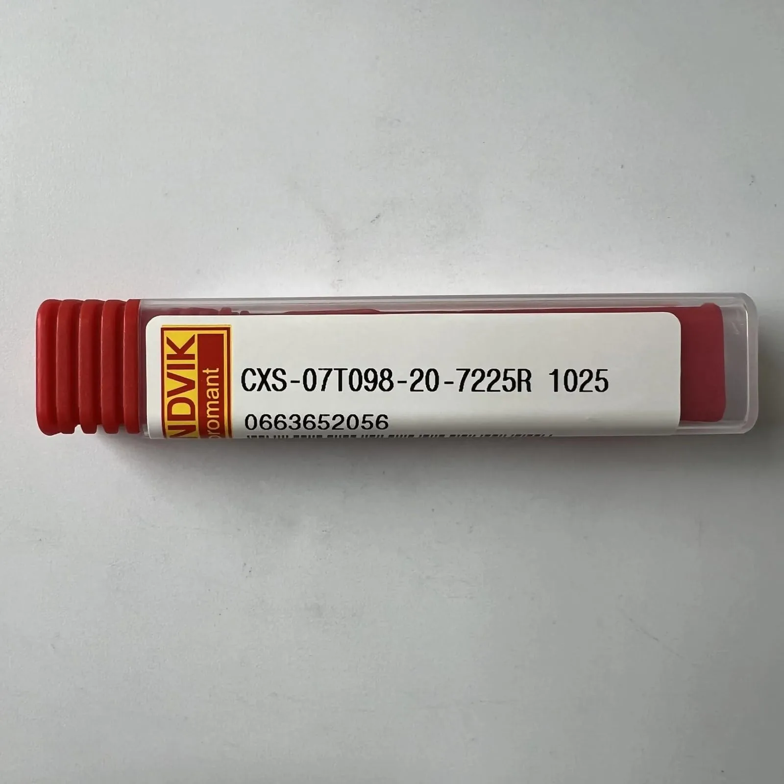 

Original SANDVIK / CXS-07T098-20-7225R 1025 / Hard alloy CNC Blade Eins