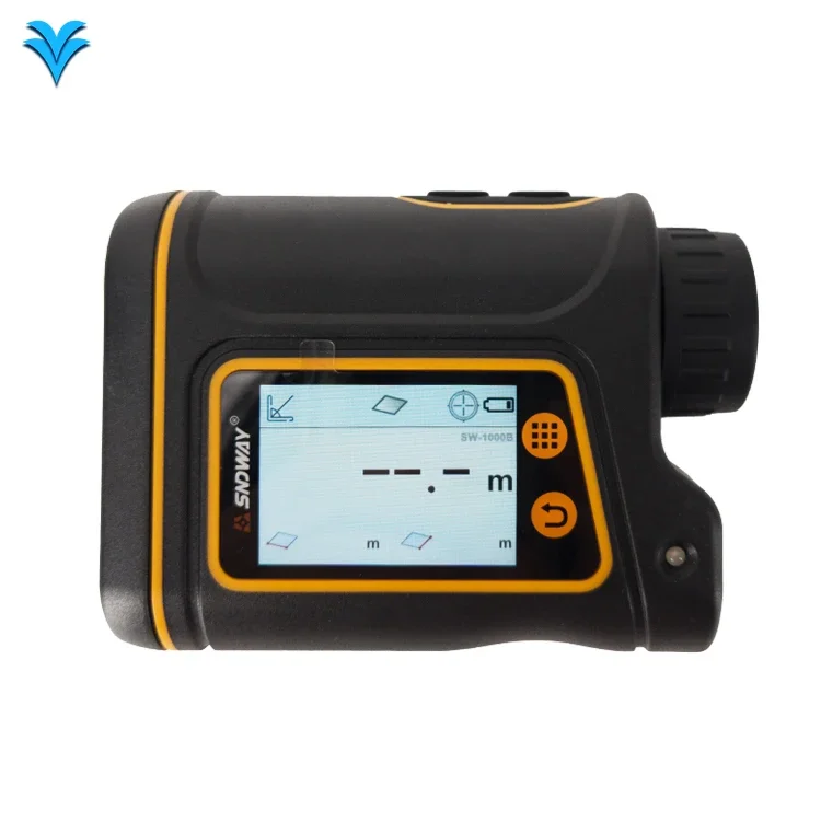 SNDWAY SW-1000B max 1000M Handheld Backlit LCD Display Data  digital Golf Laser Rangefinder