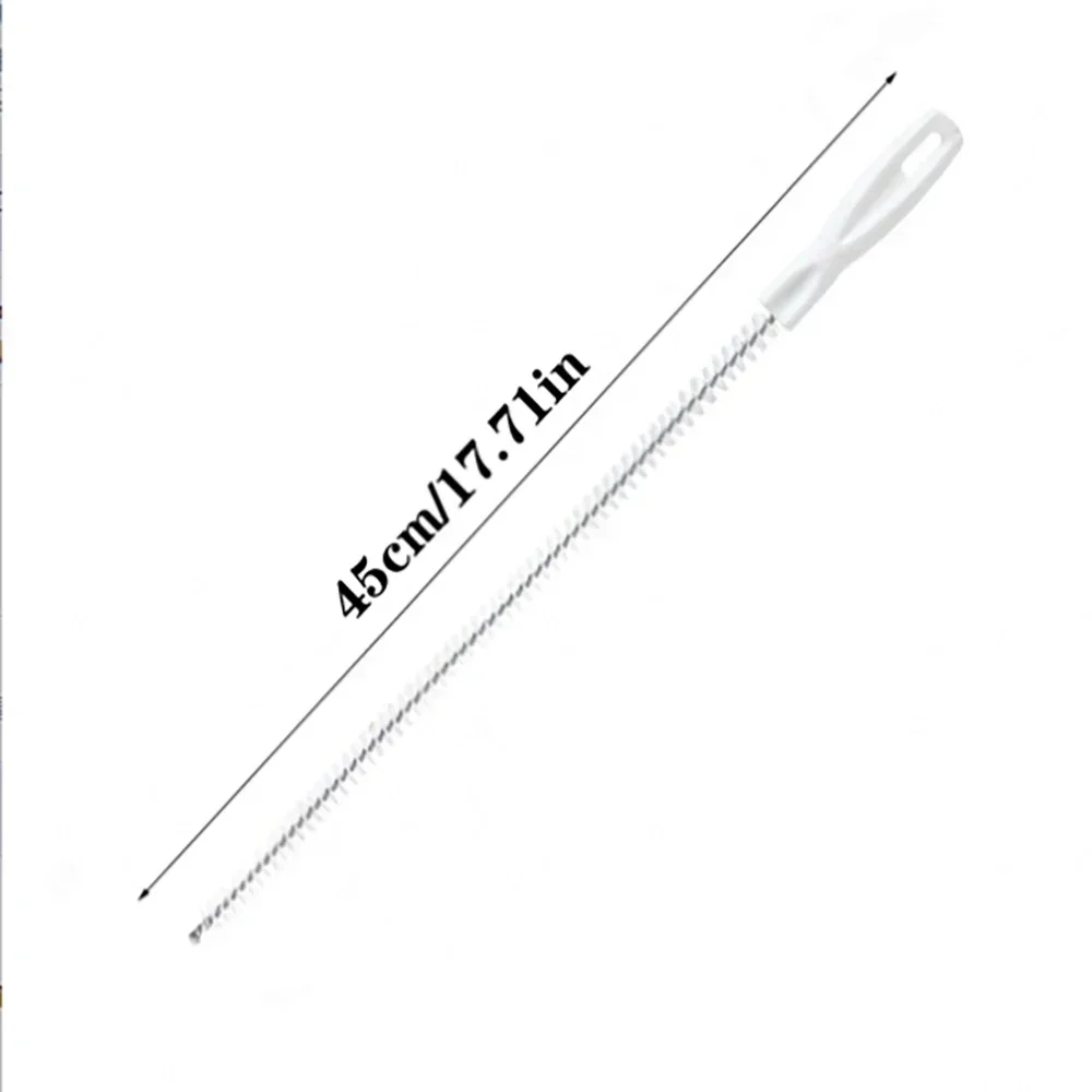 1 قطعة فرشاة تنظيف استنزاف بالوعة ، مزيل تسد الصرف ، فرشاة تصريف المجاري القابلة للانحناء لتجاوز الحوض للمطبخ الحمام