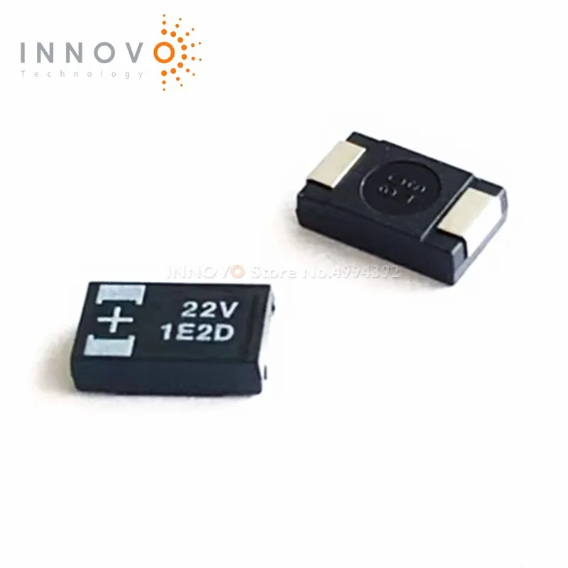

10 шт./лот 25TQC22MV TQC22MV КРЫШКА TANT POLY 22 мкФ 25 В 2917 SMD Новый оригинал