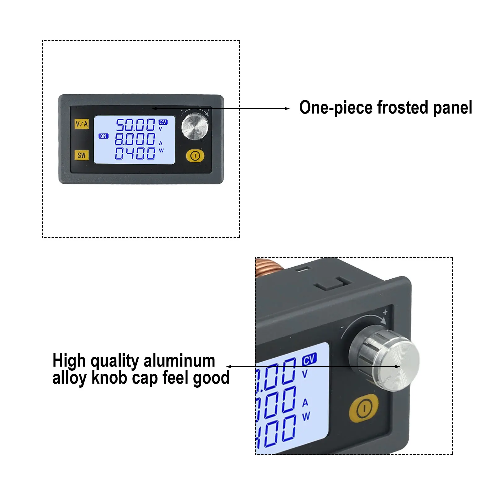CNC DC Stepdown Powersupply Metal Multiple Protections Output Voltage Step Down Module Adjustable Input Voltage
