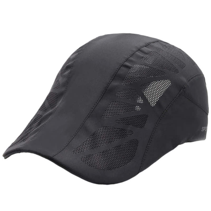 Men's Lightweight Meshes Caps, Adjustable Headwear for Fishing, Hiking, Travel and Daily Use, Quick Drying Meshes Hat