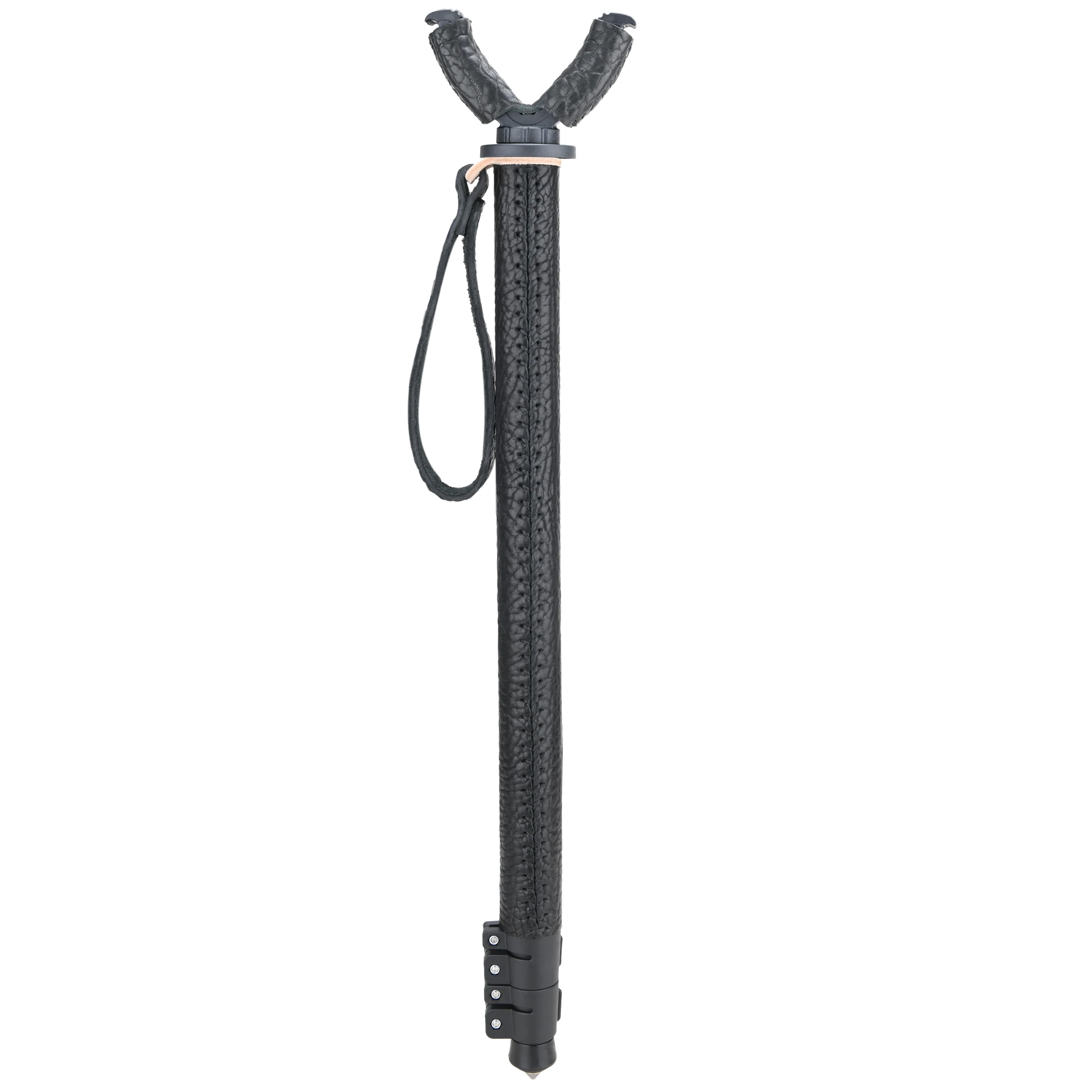 New Shooting Stick Hunting Stick Mount Aluminum Adjusts 27inch(68.5 cm) -62inch(159.5 cm) Black and Green Color