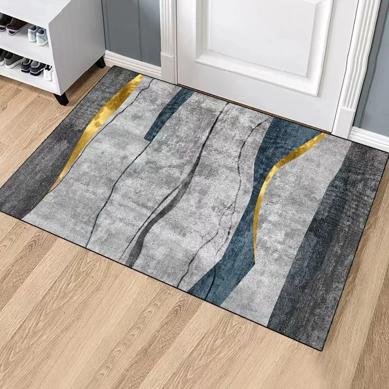 VIKAMA Crystal Pile Light Luxury Style Carpet Bedroom Bedside Home Living Room Sofa Decorative Machine Washable