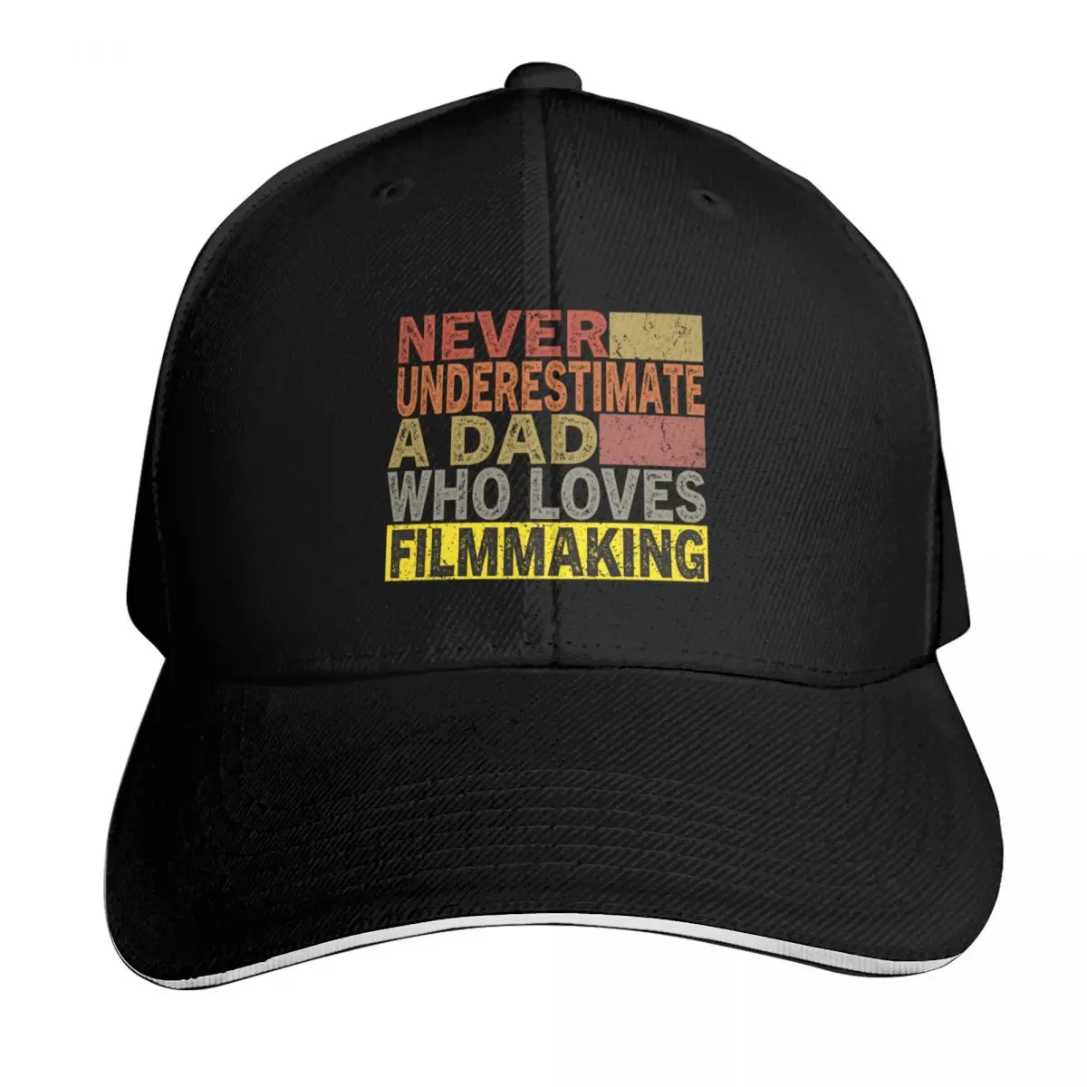 Filmmaking Gift , Fathers Day Idea Gift From Daughter Baseball Cap Men Women Casual Summer Sport Sun Cap