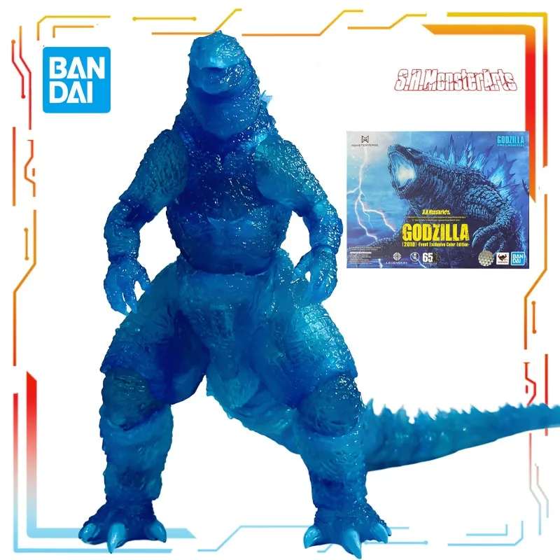 

BANDAI Original S.H.MonsterArts Godzilla (2019) Monster King Limited Edition Аниме Фигурка Модель Игрушки Модель Подарки для мальчиков