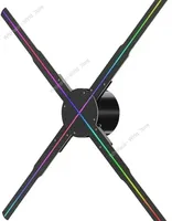 50cm Wifi Holographic Fan 3D Advertising Machine 576 LED Sign Neon Smart HD Player  Free large-capacity memory card