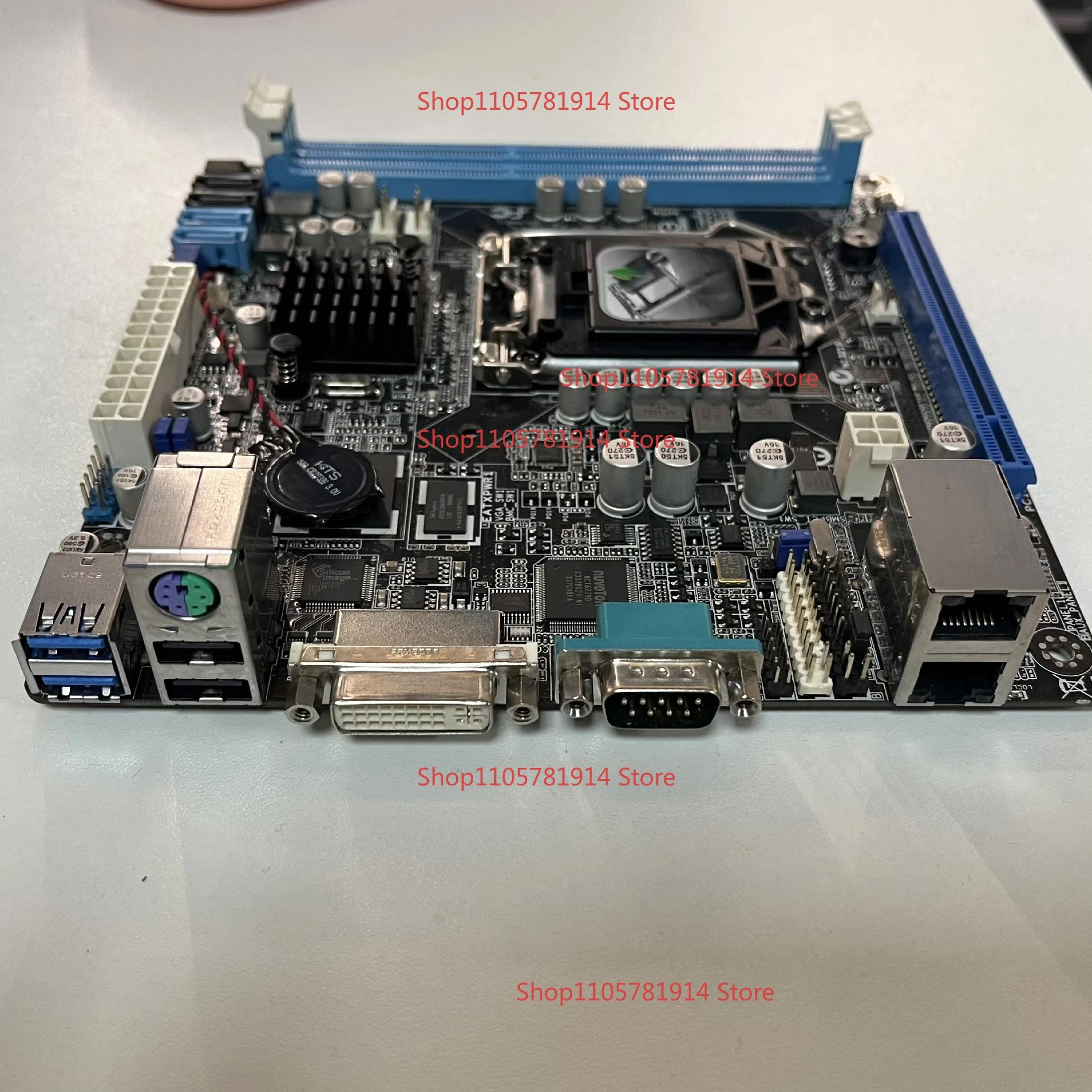 For ASUS P9D-I Mini ITX Server Main Board LGA1150 Xeon E3 V3 Dual Network Port, Industrial Control Storage Main Board