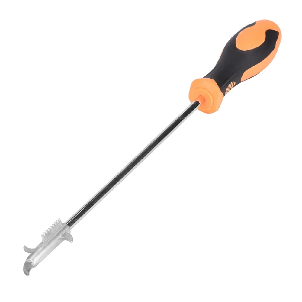 2pcs Stainless Steel Tire Groove Cleaning Tool Portable Universal Fit Stone Gravel Remover Wheel Slot Cleaner Hook For Car Tire