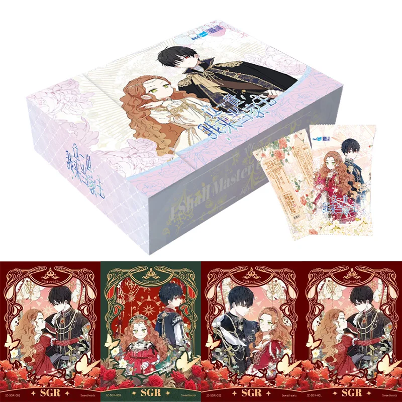 

Genuine I Shall Master this Family Card Novel Series Peripheral Landia & Pales Comics Character Collection Cards Toys Gifts