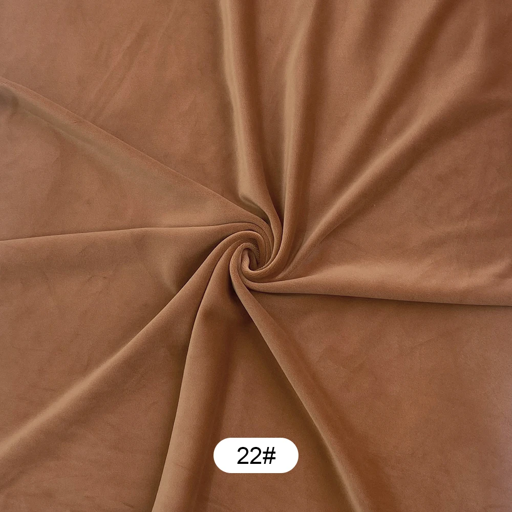 40 Farben 50x50cm Stretch Mochi Glatter Minky Stoff Hopen 95 % Polyester 5 % Spandex Stretch 4-seitiger Plüschstoff für DIY-Nähspielzeug