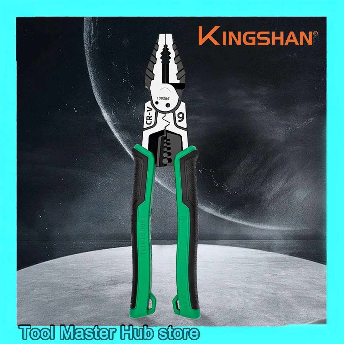 

Многофункциональные плоскогубцы KINGSHAN: диагональные, острогубые, для зачистки и обжима проводов, из стали CRV, для электриков
