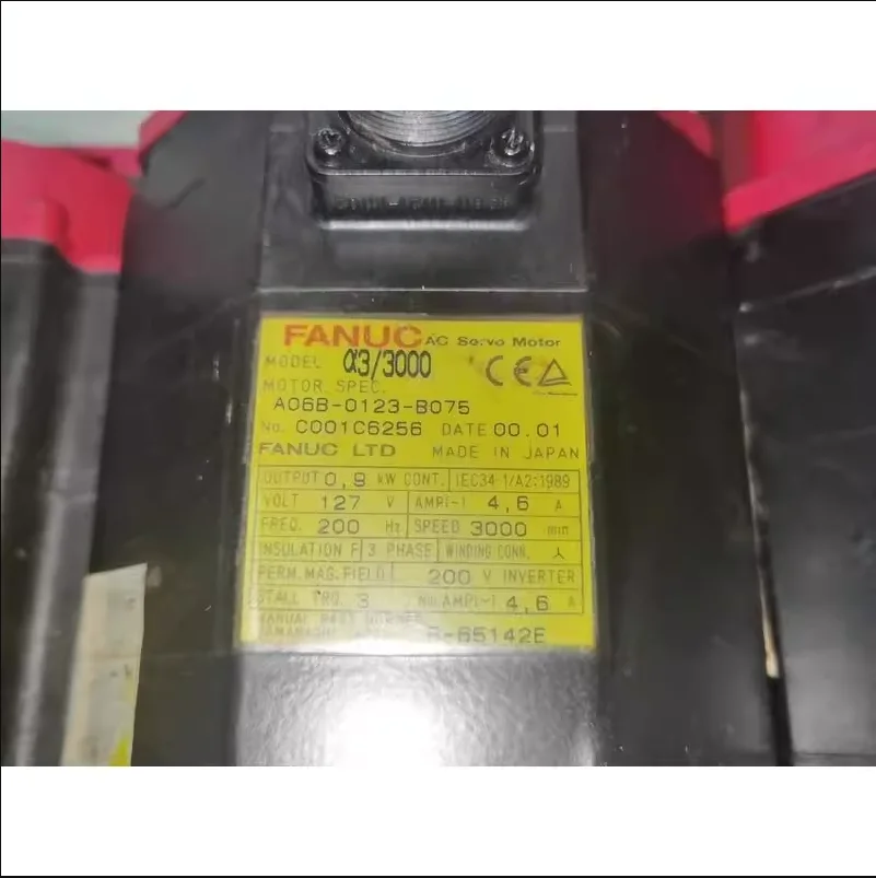 

A06B-0123-B075 New Fanuc Motor IN STOCK Fast ship