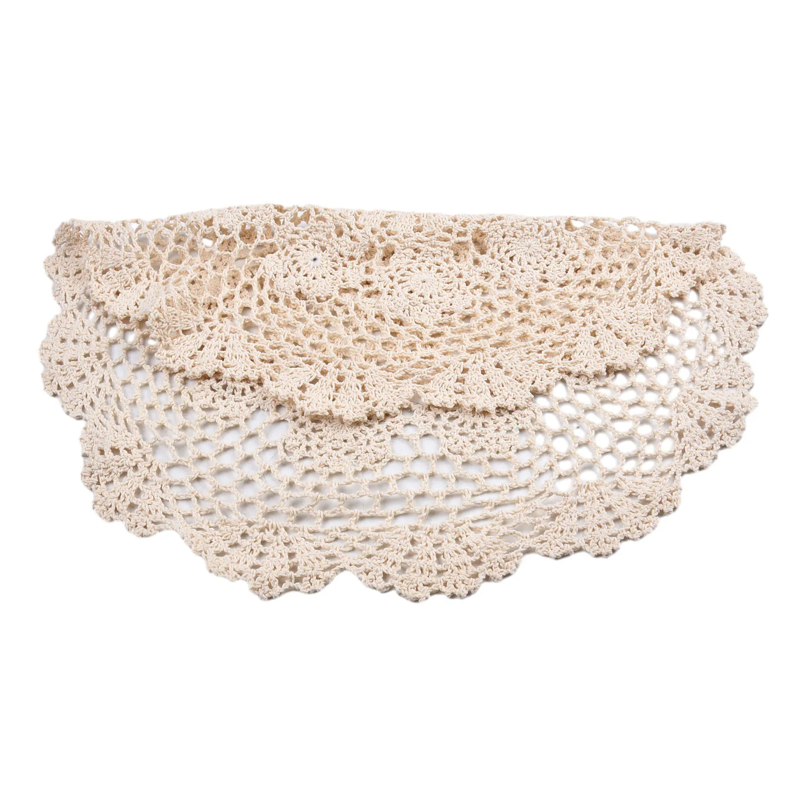 

Мебель Скатерть Отель Магазин Кафе Обеденный стол Кружева Практичный Ресторан Круглый Маленький 50 см Винтаж Хлопок DIY