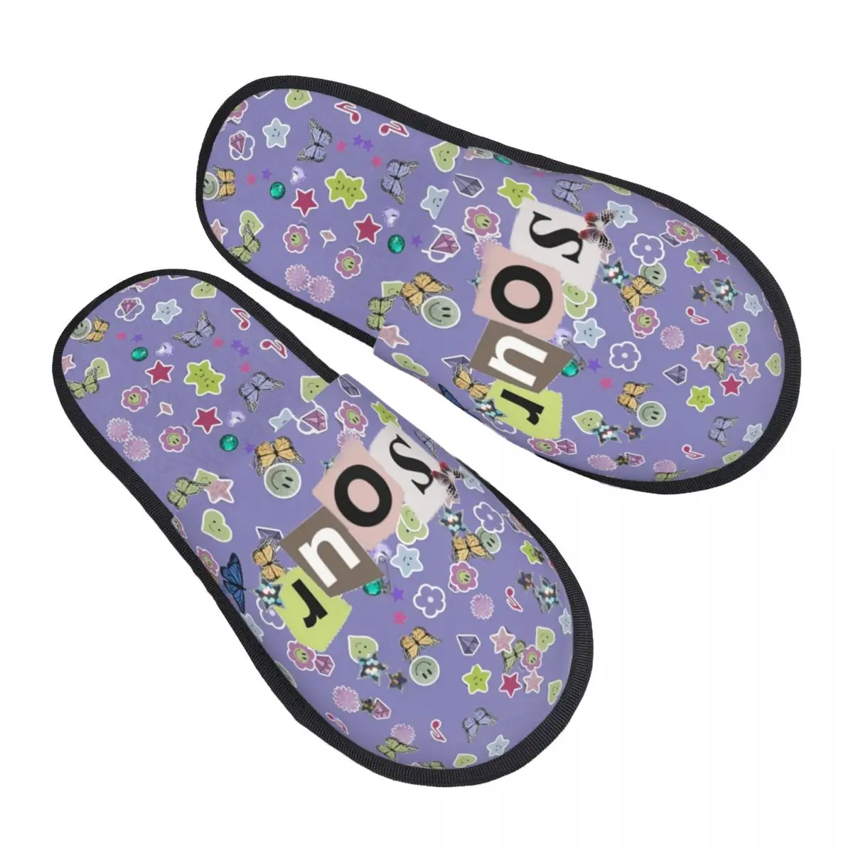 Custom Women Olivia Guts Sour House Slippers Soft Warm Singer Songwriters Memory Foam Fluffy Slipper Indoor Outdoor Shoes