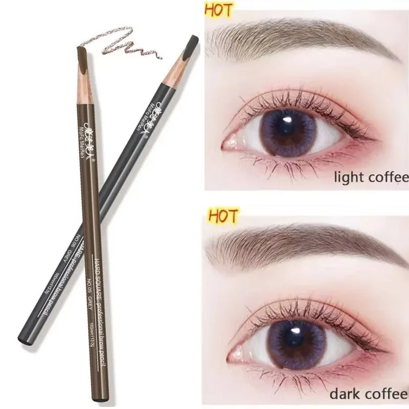 Natural Eyebrow Pencil Eyebrows Tattoo Waterproof  Enhancer Long-lasting Eyebrow Pencil Eyebrow Pen Korea  Makeup Cosmetics Tool