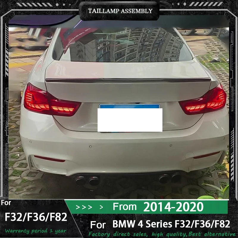 

Taillight Assembly For BMW 4-series F32 F33 F36 M4 F82 F83 14-20 LED Running Light Sequential Turn Signal 418 420 LED Taillight