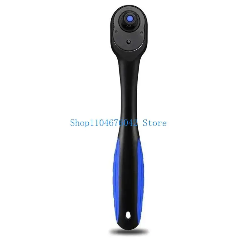 652F Profession Grade Ratchet Handle Ergonomic Antifatigue Grip 72 Teeth Mechanism Enhances Torques Transfer Efficiency