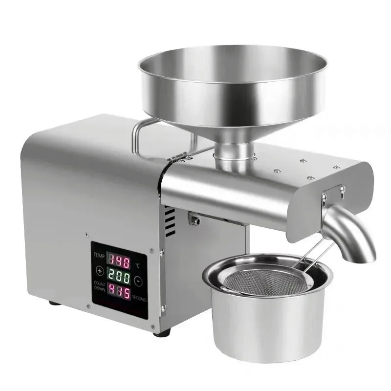 Oil Press Machine Mini Oil Press Machine Cold Pressed Oils for Cooking